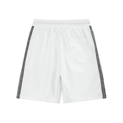 Solid color beach shorts