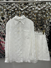 Lace suit