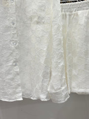 Lace suit