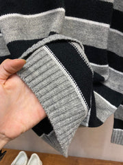 Striped wool sweater