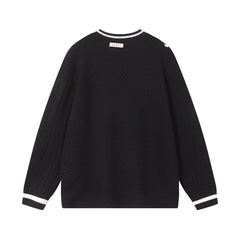 Twisted cutout sweater