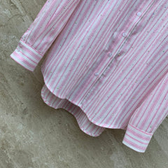 Gypsophila hot diamond striped long-sleeved shirt