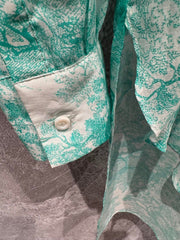 Mint Animal Print Shirt