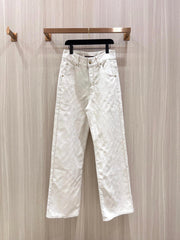 Spring and summer series Fei Dong press conference denim suit