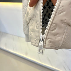 High quality embossed sheepskin jacket