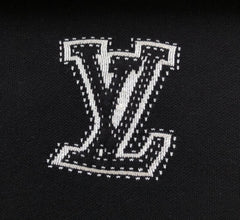 New intarsia zipper cotton hooded sweatshirt