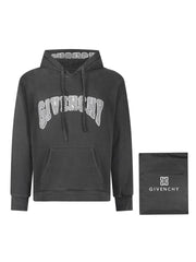 New Towel Embroidery Patch Embroidered Hooded Sweatshirt