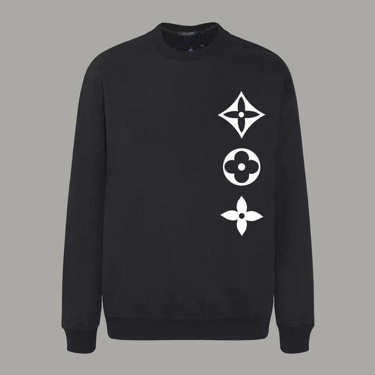 New printing round neck sweater fall and winter