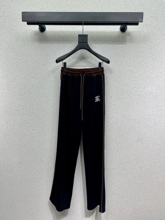 25SS elastic waist casual trousers