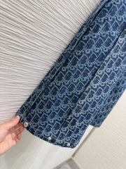 25SS Super fashionable new denim jeans skirt
