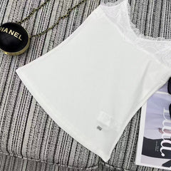 Lace patchwork camisole