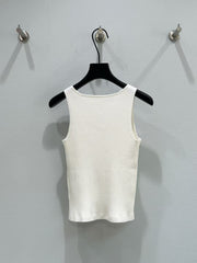 25ss embroidered vest