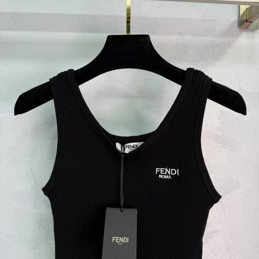 25ss knitted vest top