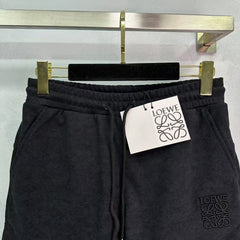 tricolor embroidered logo shorts