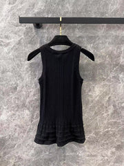 25 jacquard knit vest