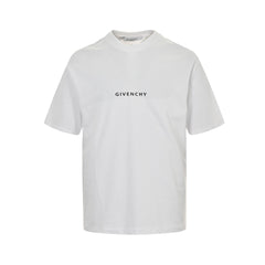 Short sleeves with cross print on the back