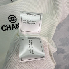 Ribbed Logo Tees with Side Drawstrings