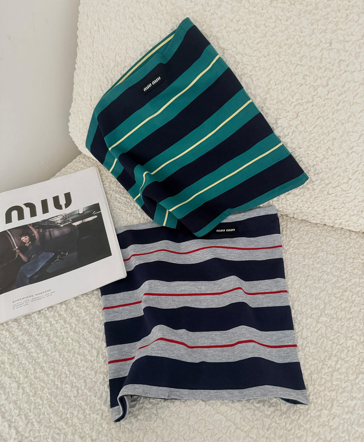 Striped Bandeau Tops