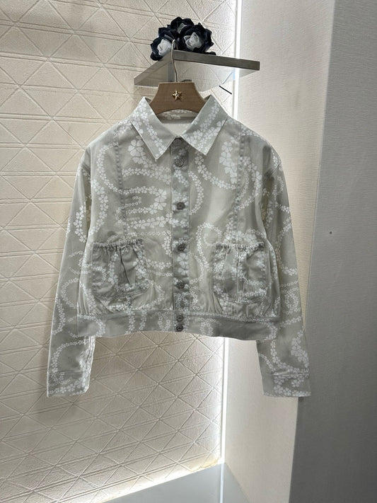 Denim jacket uses 3D direct printing