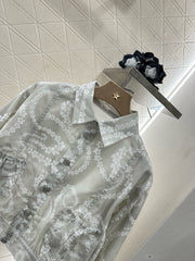 Denim jacket uses 3D direct printing