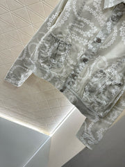 Denim jacket uses 3D direct printing