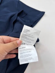 Single-breasted polo shirt with micro-logo embroidery and cotton piqué