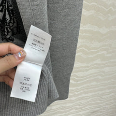 Zippered cashmere jacket Double-sided wear