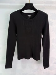 Heart knitted shirt