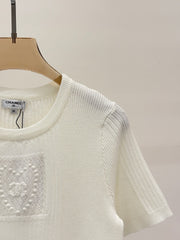 Heart knitted vest