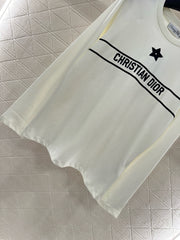 Early Autumn New Round Neck Printed Logo Bottoming Shirt