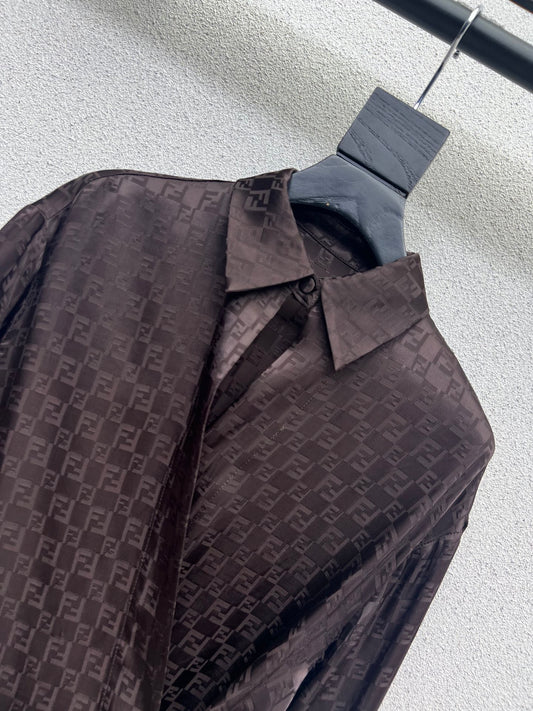 Brown shirt