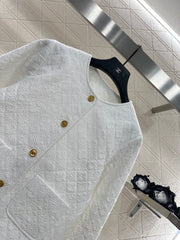 Round neck jacquard