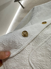Round neck jacquard