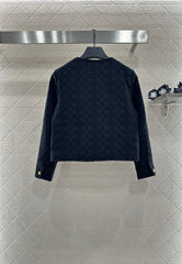 Round neck jacquard