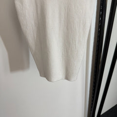 Halter neck knitted vest
