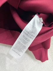 Space cotton red casual suit