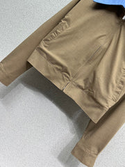 Khaki jacket + skirt
