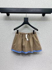 Khaki jacket + skirt