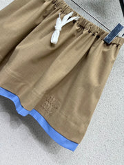 Khaki jacket + skirt