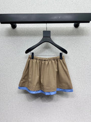 Khaki jacket + skirt