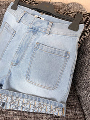 Custom-woven and dyed denim
