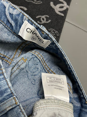 High-rise wide-leg straight jeans