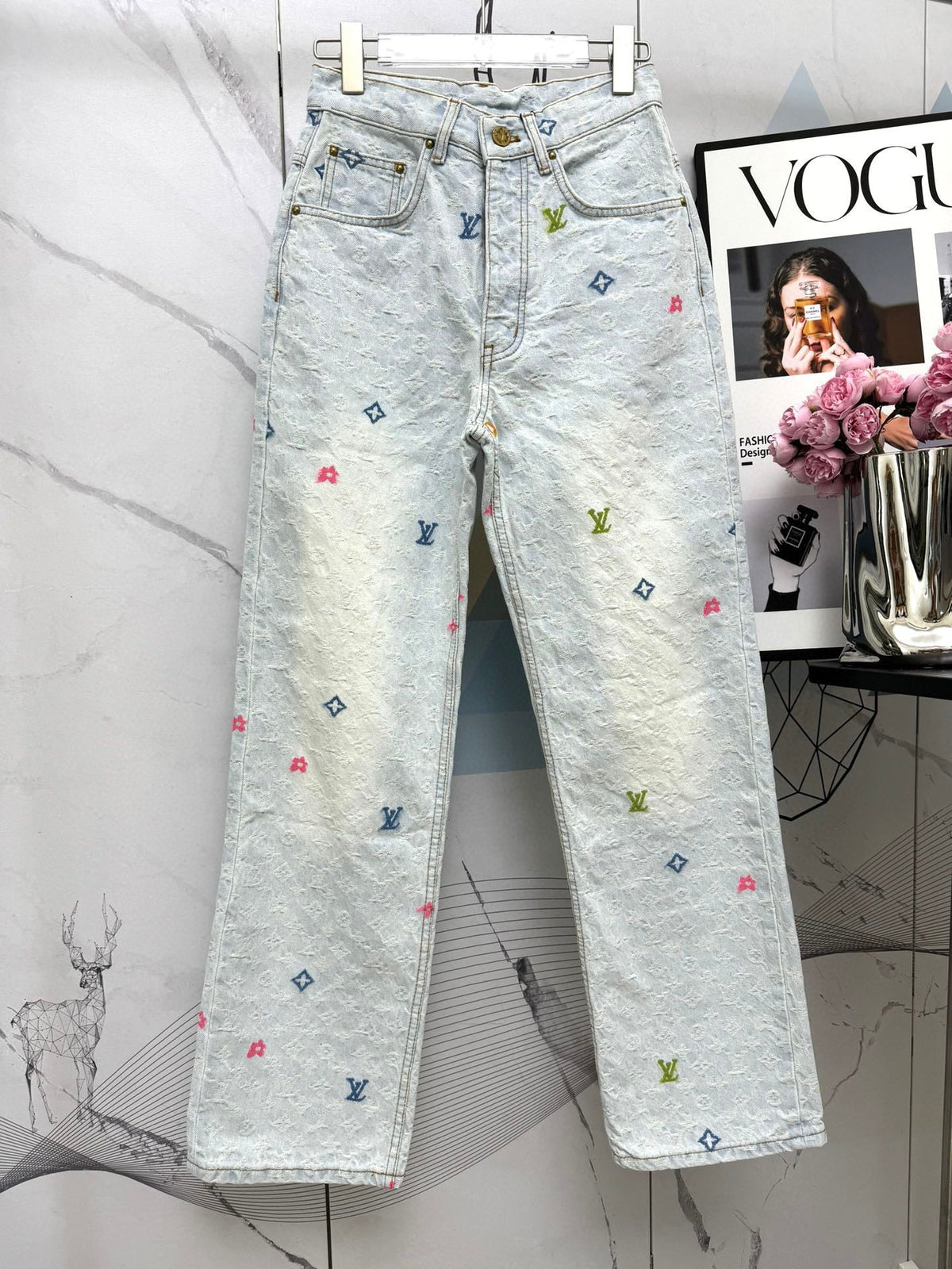 Candy Series Denim Pants