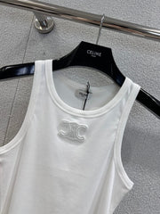 Arc de Triomphe embroidered vest