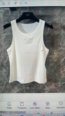 Arc de Triomphe embroidered vest