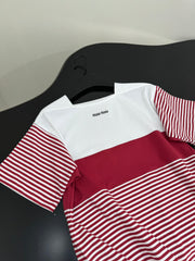 Cotton striped T-shirt