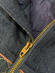 Jacquard denim jacket
