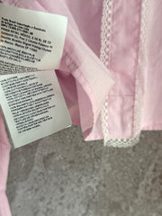 Pink embroidered shirt