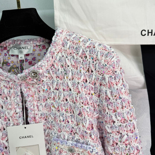 Pink woven jacket