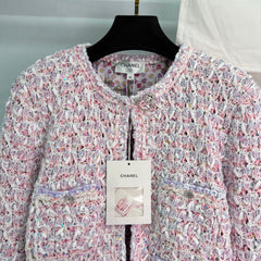 Pink woven jacket